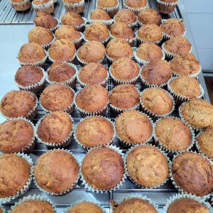 Мъфини с банан и кокос, без добавена захар