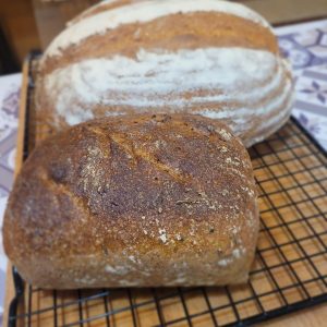 Хляб с квас, лимецов, ръж и лимец със суроватка